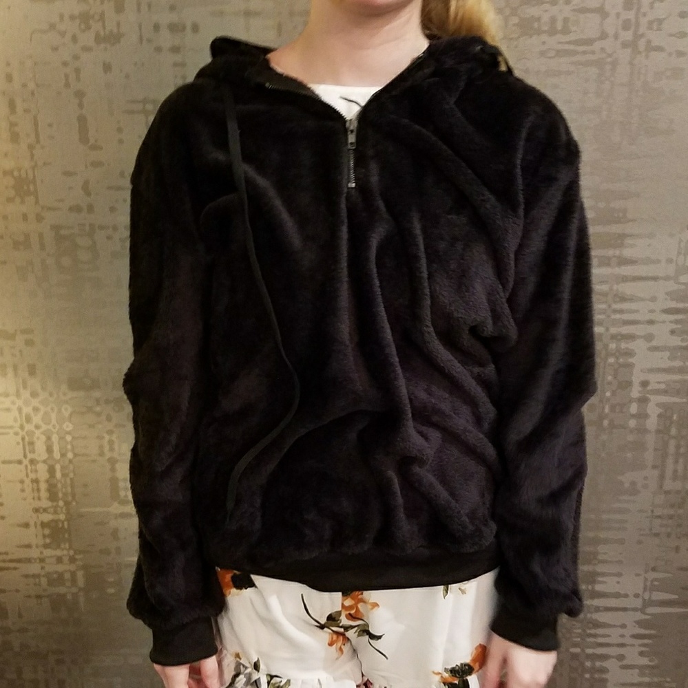 NWT Women's Faux Fleece Hoodie